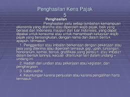 Ppt Penghasilan Kena Pajak 5 Powerpoint Presentation Free Download Id 4588866