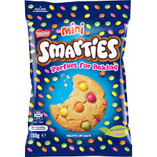 Buy products and learn about nutritional Nestle Mini Smarties Bits 150g Woolworths