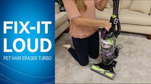 Bissell Proheat Pet Manual 89108 How To Fix Excessive Noise From Your Bissell Pet Hair Eraser Turbo Vacuum Youtube