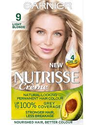 Garnier Nutrisse 9 Light Blonde Permanent Hair Dye