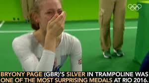 She became the first british trampolinist to win an olympic medal at th. Olympics Bryony Page Facebook