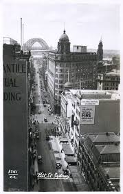Print Of A View Down Pitt Street Sydney Australia In 2020 Sydney City Australia History Australia