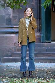 I think they're not the things that define her in the same way that. Saoirse Ronan Lady Bird Lady Bird Movie New York New Movie Filming On Set Greta Gerwig Saoirseronanisthebest Tumblr Com Movies Outfit Ladybird Outfits Fashion