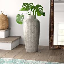 Free shipping on orders over $35. Mistana Adda Feathered Oversize Floor Vase Reviews