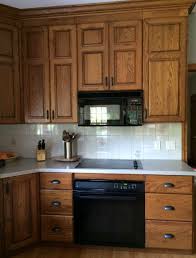 How To Make An Oak Kitchen Cool Again Copper Corners In 2020 Modern Oak Kitchen Stained Kitchen Cabinets Kitchen Remodel