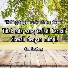 Caption Bahasa Inggris Dan Artinya Dari Carl Sandburg Inggris Bahasa Inggris Kata Kata Motivasi