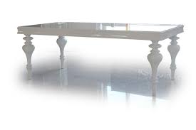 White Laquer Table Lacquer Dining Table Transitional Dining Tables Contemporary Modern Dining Table