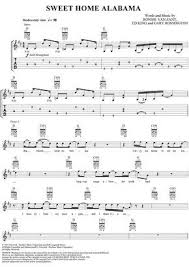Sweet Home Alabama Banjo Music Guitar Tabs Songs Guitar Chords For Songs