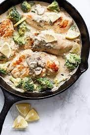 Food and wine presents a new network of food pros delivering the most cookable recipes and delicious ideas online. Julia Child S Creamy Chicken And Mushroom Lightened Up Cafe Delites
