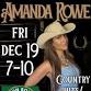 Amanda Rowe live @ The John Boyle O’Reilly Club event image