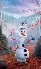 1280x2120 Happy Snowman Olaf Frozen 2 Movie 2019 Wallpaper Disney Wallpaper Frozen Wallpaper Disney Phone Wallpaper