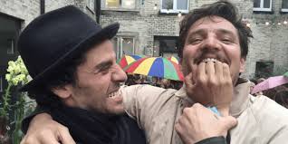 Poe Meets Mando! Oscar Isaac and Pedro Pascal Celebrate New Year's Eve