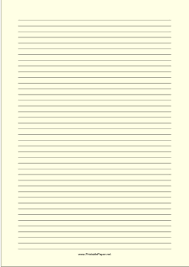 Printable Lined Paper Light Yellow Narrow Black Lines A4 Printable Lined Paper Ruled Paper Note Writing Paper