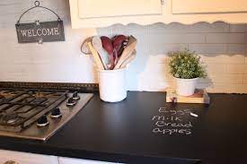 Diy Chalkboard Countertops Diy Kitchen Diy Countertops Kitchen Countertops