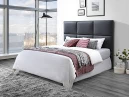 Grâce à son motif géométrique, cette tête de lit est idéale pour ses dimensions sont adaptées pour un lit 160. Tete De Lit 200 Cm Tania Simili Gris Silex Chambre A Coucher Idee Tete De Lit Moderne Lit Moderne