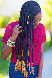 Hair Beads Cornrows With Beads African Braids Hairstyles Hair Styles