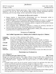 Software Engineer Resume Software Resume Examples Professional Resume Samples