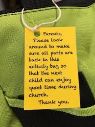 Quiet time activities church activities motor activities infant activities preschool activities indoor activities winter activities family activities. Quiet Bags For Kids South Bend First Seventh Day Adventist Church South Bend In