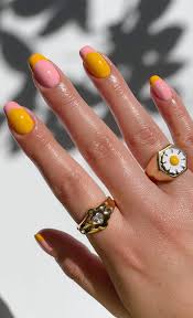 Treatment of yellow nails will depend on the cause. Summer Nail Art Ideas To Rock In 2021 Two Toned Pink And Yellow Nails