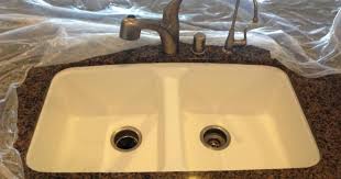 how to reglaze kitchen sinks
