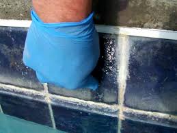 Best homemade tile floor cleaner. Clean Pool Scum Off Of Pool Tile Youtube