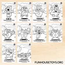 fun house toys numberblocks