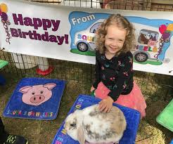 There's no pressure to hire, so you can. Squeals On Wheels Traveling Petting Zoo