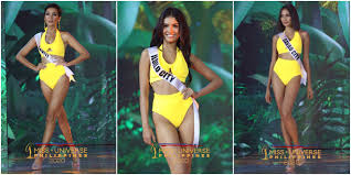 Besides the crown made of diamonds, yellow pearls, sapphire, ruby read more. In Photos See The Miss Universe Philippines 2020 Candidates In Swimsuits Metro Style