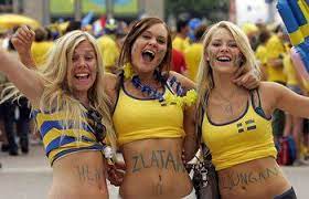 The 16 Kinds Of Sports Fans Swedish Women Soccer Fans Swedish Girls