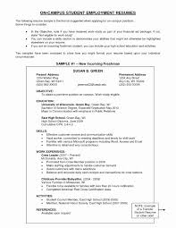 Listing High School Education On Resume School Style