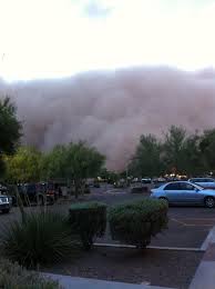 Dust Storm In Phoenix Arizona Sonoran Desert Desert Life Dust Storm