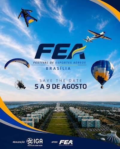 Brasília entra no clima da aventura nesta semana com a realização do Festival de Esportes Aéreos – FEA Brasília 2026, um dos maiores eventos do segmento no Distrito Federal. De quarta-feira (5)