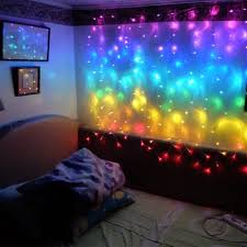 Led Color Rainbow Color Led Quantity 160 Cable Color Transparent White Material Pp Tpr Led Lighting Bedroom Fairy Lights Decor Fairy Lights Bedroom