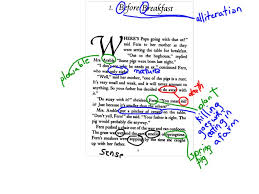 Image result for annotation examples grade 4