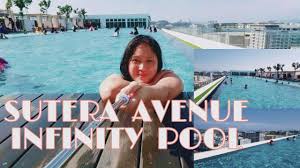 Guests can share a meal in lucy's. Sutera Avenue Infinity Pool Kota Kinabalu Cytc Youtube