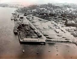 Port De Chicoutimi Vert 1960 Aerial Photo City