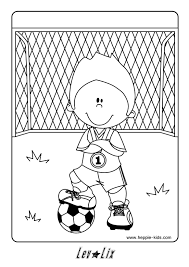 Kleurplaat Voetbal Voetbal Vaderdag Knutselen Voetbal Voetbal Knutselen