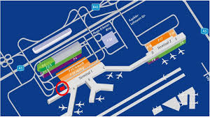 Im terminal 1 befindet sich der abflugbereich auf ebene 3. Medical Center