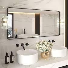 Bathroom Vanity Mirror Black