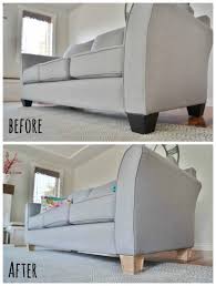 This indoor/outdoor diy modern sofa is made using only 2x4's and 3 tools. Diy Easy Couch Update The Created Home
