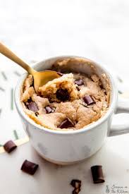 Mix it all together with a spoon. Chocolate Chip Tahini Mug Cake 5 Minutes Vegan Jessica In The Kitchen