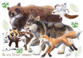 Brighten up your walls, and support independent artists. Animal Friends By Sheltiewolf On Deviantart
