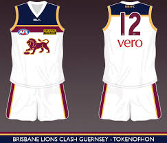 The brisbane lions is a professional australian rules football club based in brisbane, queensland, that plays in the australian football league (afl). Clash Guernsey Re Designs Brisbane Lions Afl