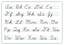 Cursive Letters Printable Free Free Printable Cursive