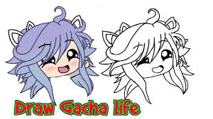 How To Draw Gacha Life Characters Gacha Life Drawing Pictures Life Drawing Art Tutorials Drawing Pictures To Draw