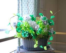 Saint patrick is believed to have been born in the late fourth century, and is often confused with palladius, a bishop who was sent by pope celestine in 431 to be the first bishop to the irish believers in christ. 4 Diy Green Flower Arrangements For St Patrick S Day St Patrick S Day Craft Idea Hgtv