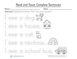 browse printable complete sentence worksheets education com