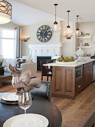 They can provide proper illumination for work areas, and accentuate and complement architectural and decorative elements of a kitchen. Open Concept Living Dining Design Pictures Remodel Love This Dining Design Home Decor Kitchen Home
