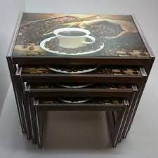 Çanta zigon sehpa takımı 4 lü (10 farklı model). Fotograf 1 Mobilya Evler Urunler