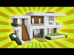 40 Minecraft How To Build A Large Modern House Tutorial 2019 Youtube Modern Minecraft Houses Cute Minecraft Houses Minecraft House Tutorials